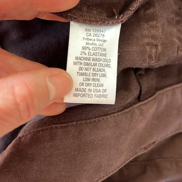 Nili Lotan Shon Pant  size 0 Oxblood - Picture 7 of 7